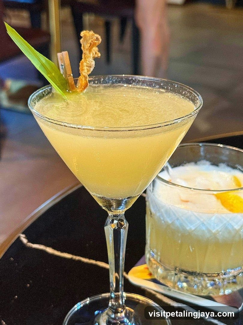 Cocktails on a Table
