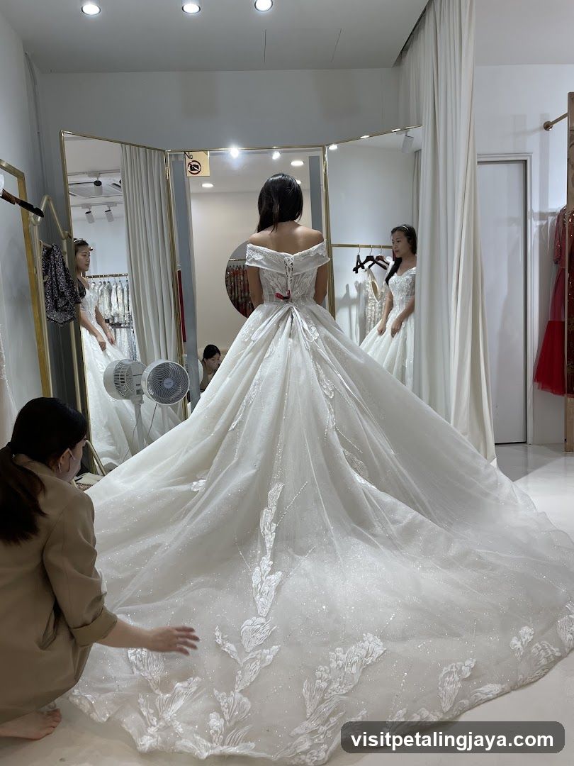 Bridal Dress Fitting Room Interior