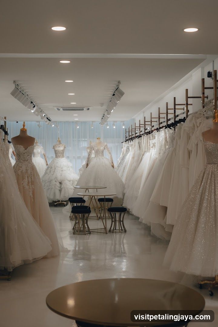Bridal Dress Boutique Interior