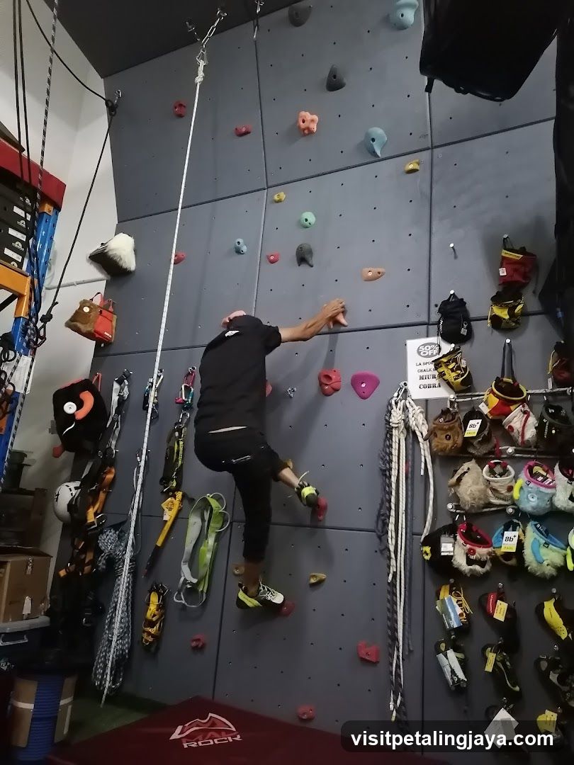 Indoor Rock Climbing Wall