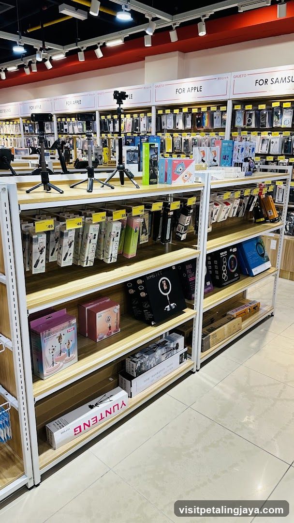 Electronics Store Interior