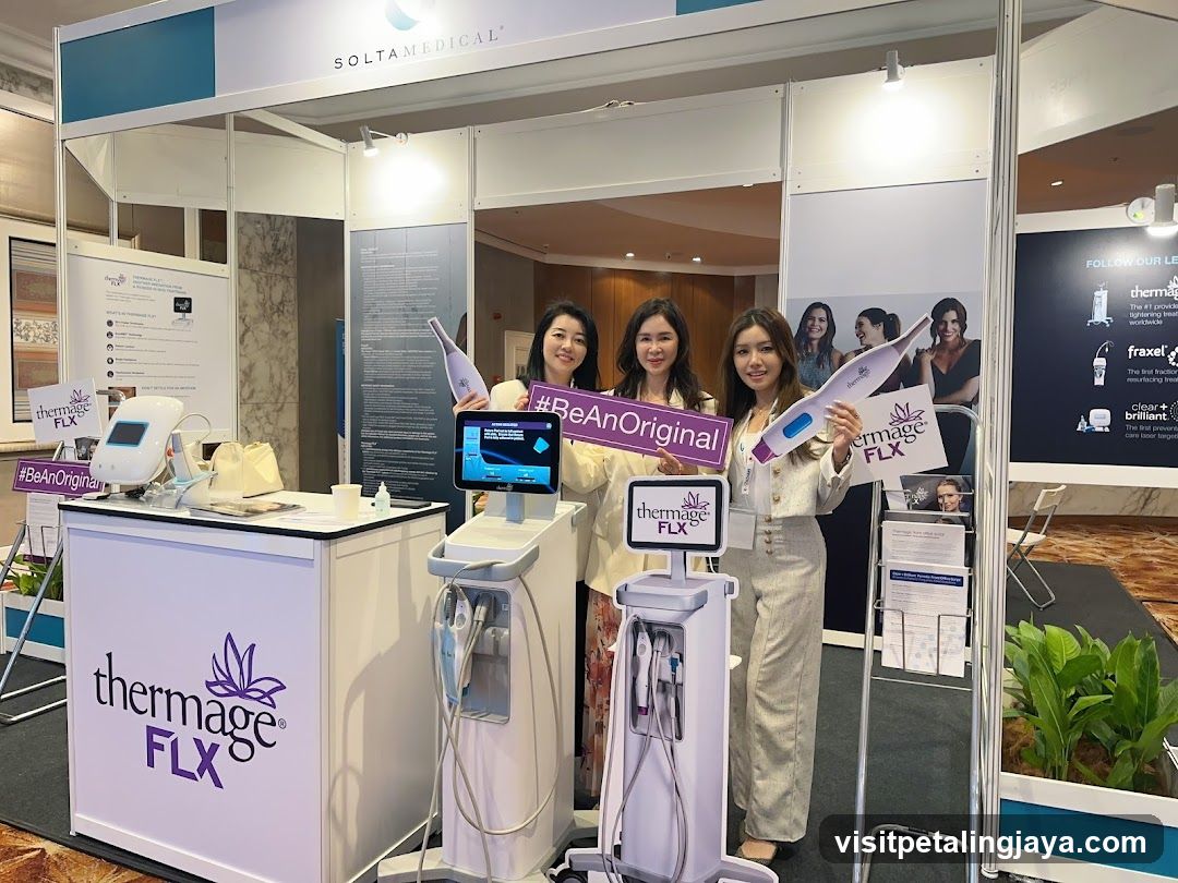 Thermage FLX Booth at an Exhibition
