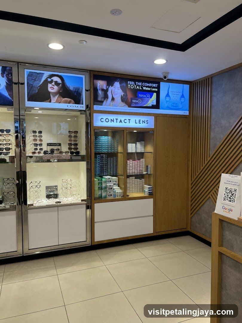 Contact Lens and Sunglasses Display