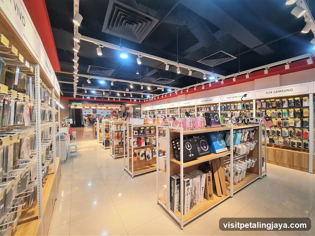 Electronics Store Interior