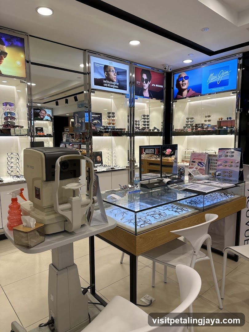 Optical Store Interior
