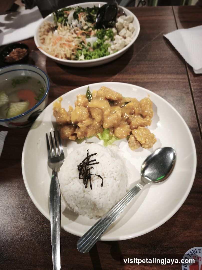 Dining Table with Food