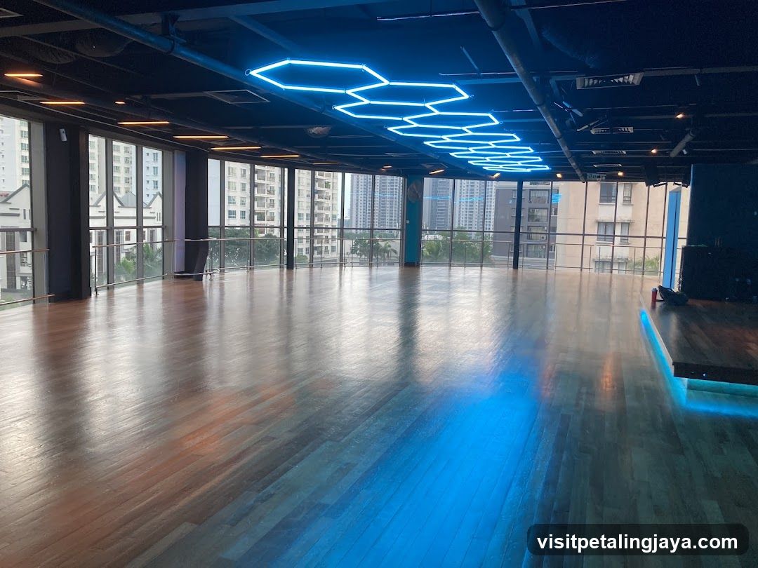 Modern Dance Studio Interior
