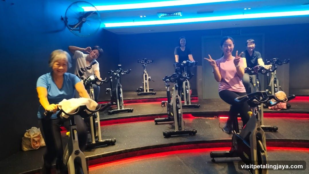 Indoor Spin Class Session