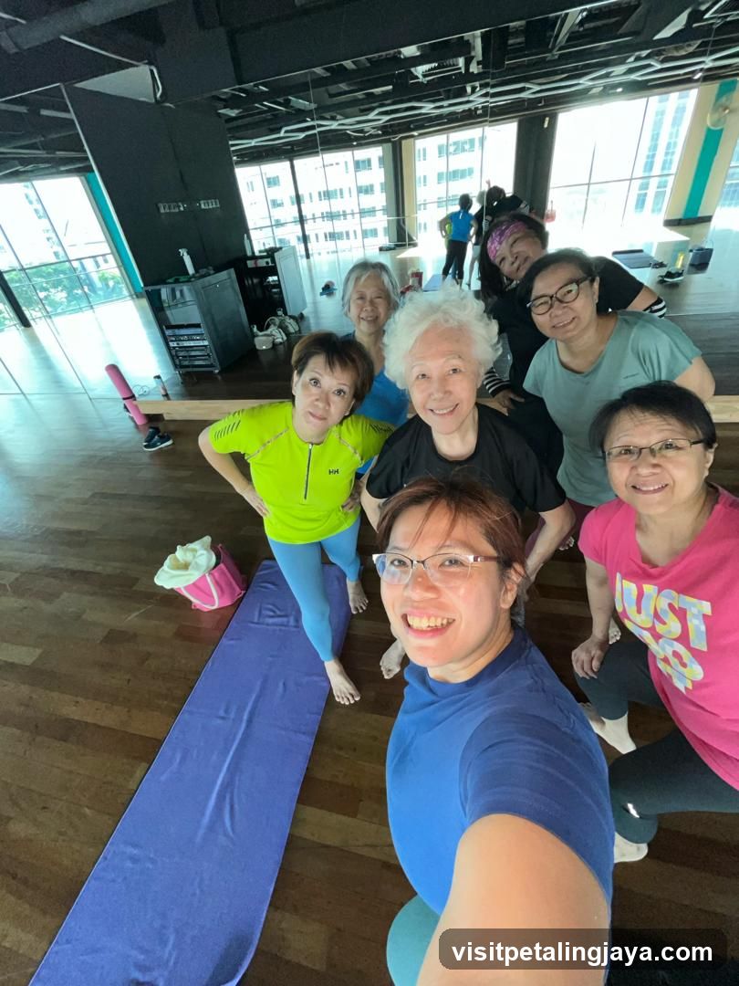 Yoga Class Group Photo