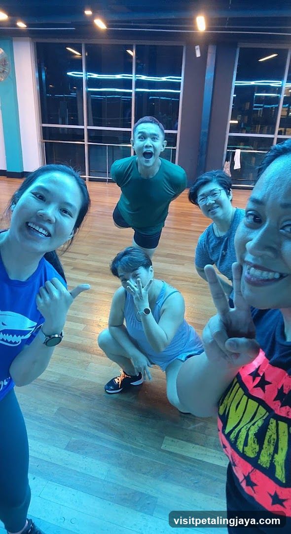Group in Fitness Studio