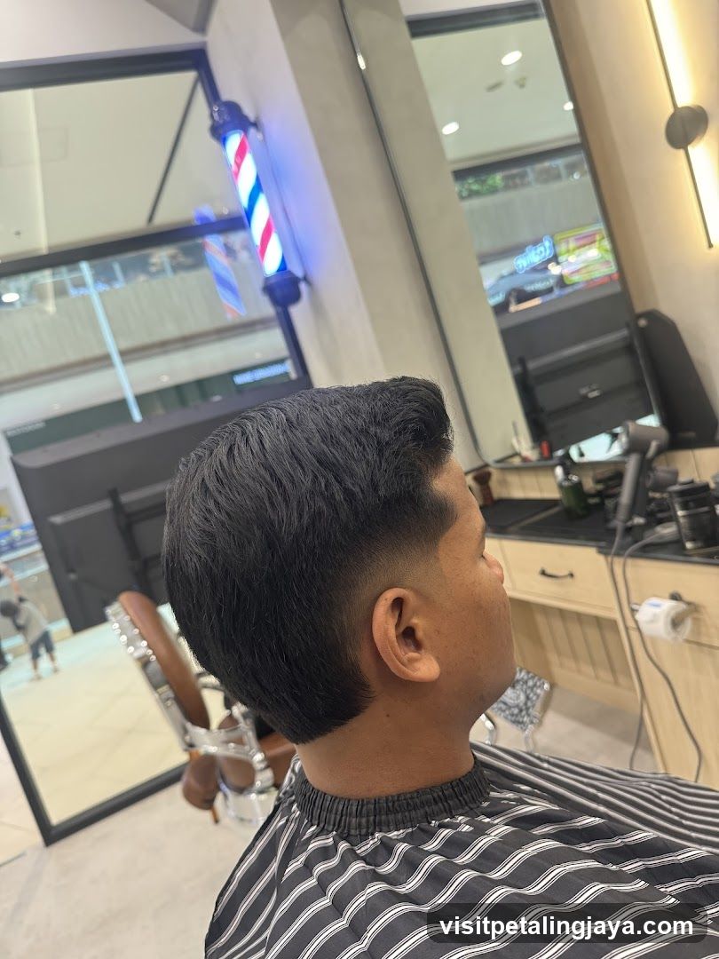 Barber Shop Interior View