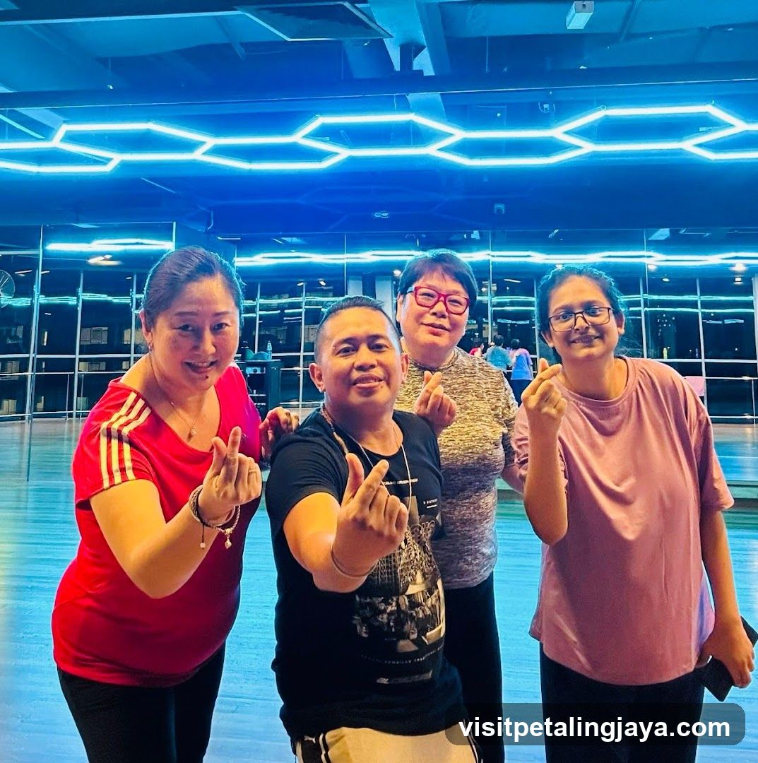 Group in Dance Studio