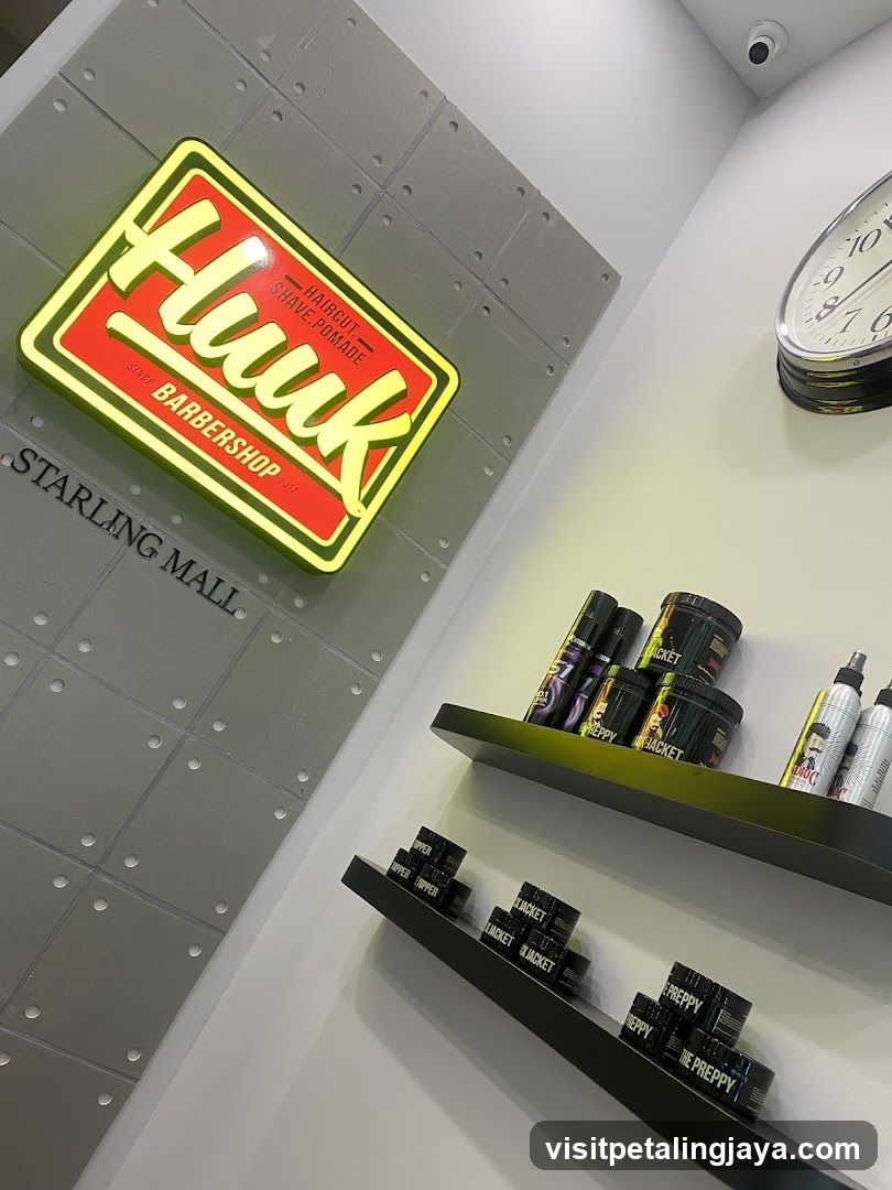 Barbershop Interior Display