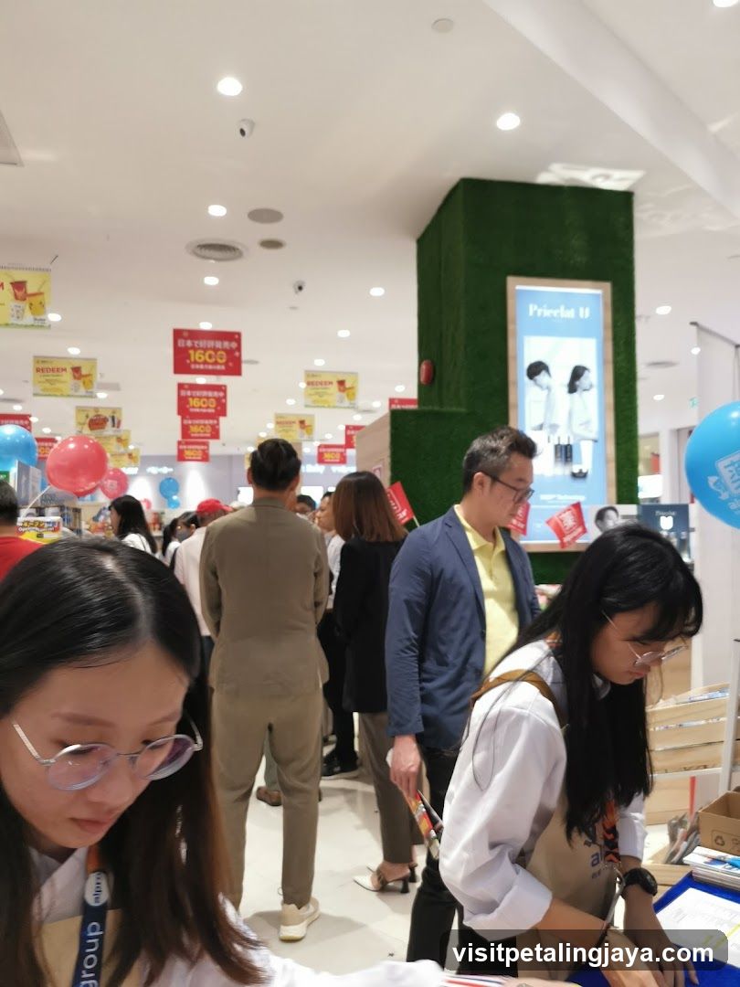 Shopping Mall Interior Scene