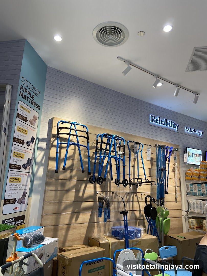 Rehabilitation Equipment Store Interior