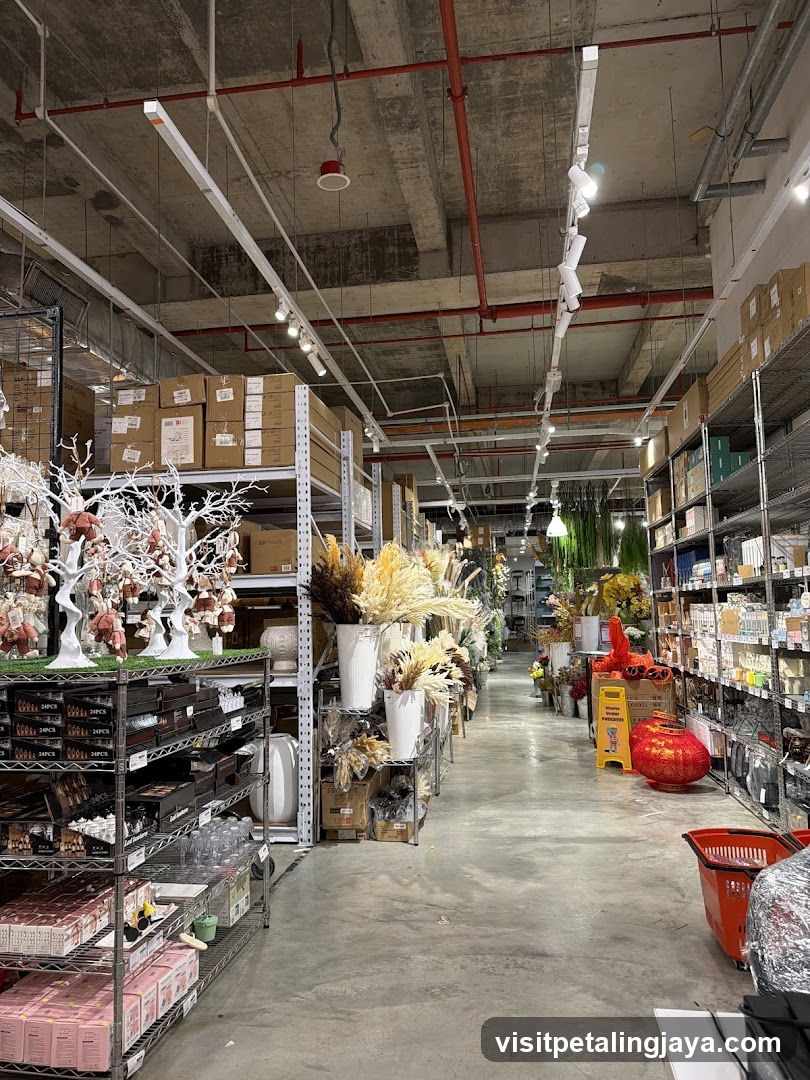 Warehouse-style Store Interior