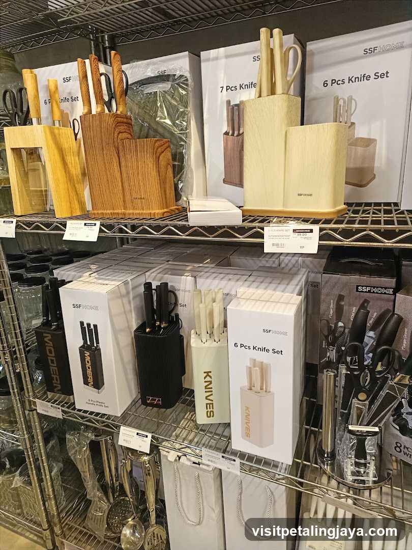 Kitchen Knife Sets Display
