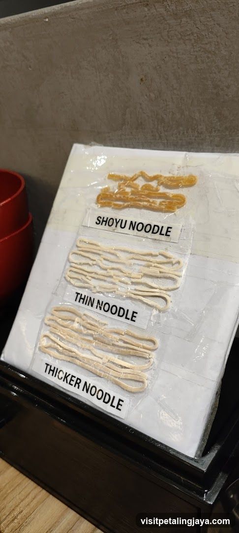 Noodle Sample Display