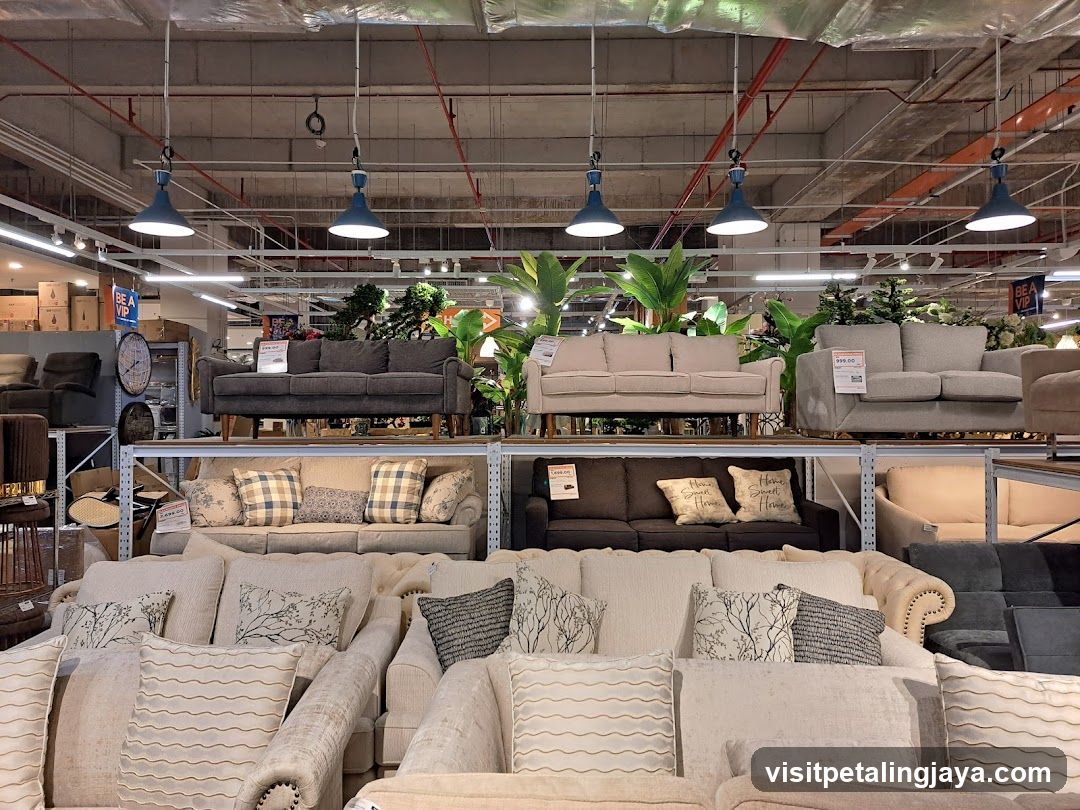 Furniture Store Interior Display