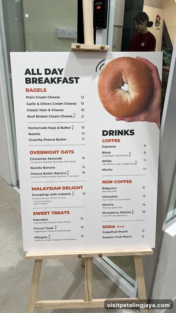 All Day Breakfast Menu Board