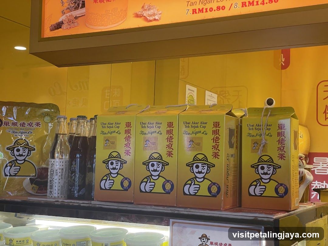 Tan Ngan Lo Tea Shop Interior Display
