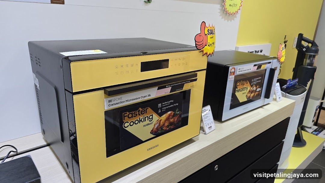 Samsung Microwave Oven Display