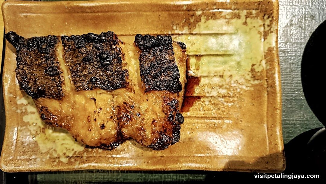 Grilled Meat on Ceramic Plate