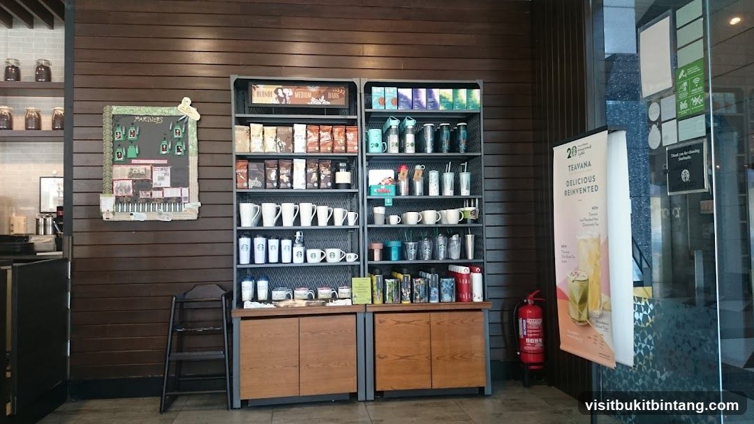 Starbucks Merchandise Display