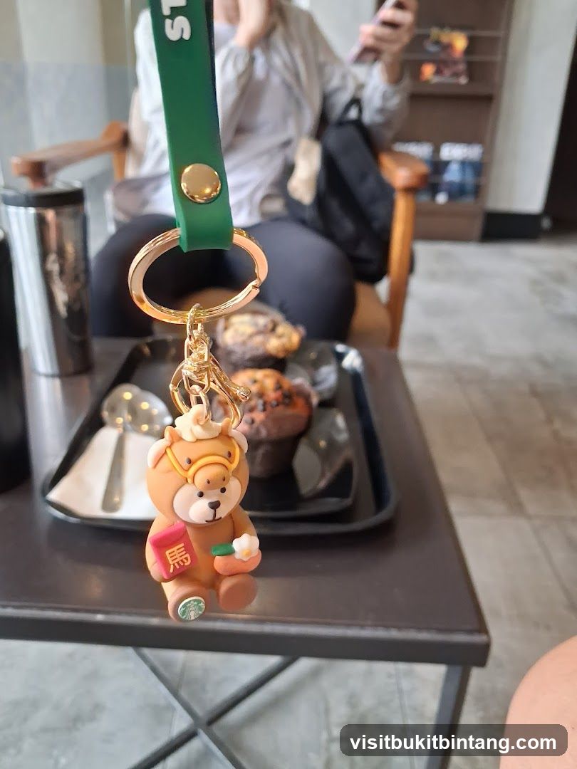 Starbucks Bear Keycharm
