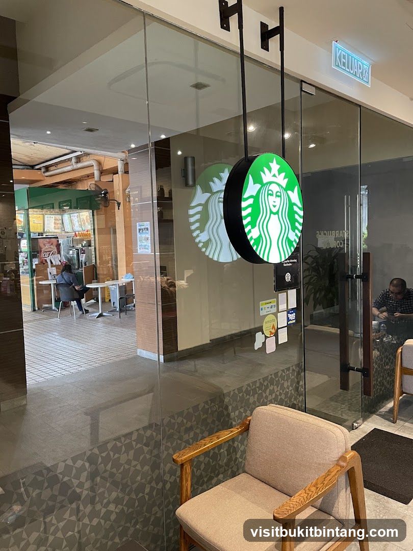 Starbucks Coffee Entrance