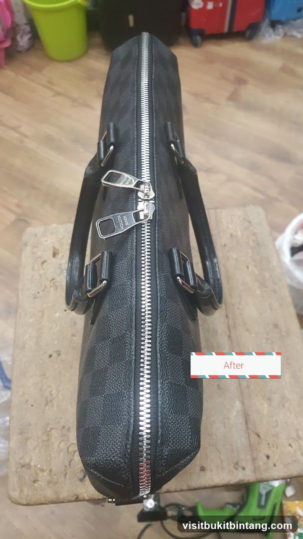 Louis Vuitton Bag Zipper Repair