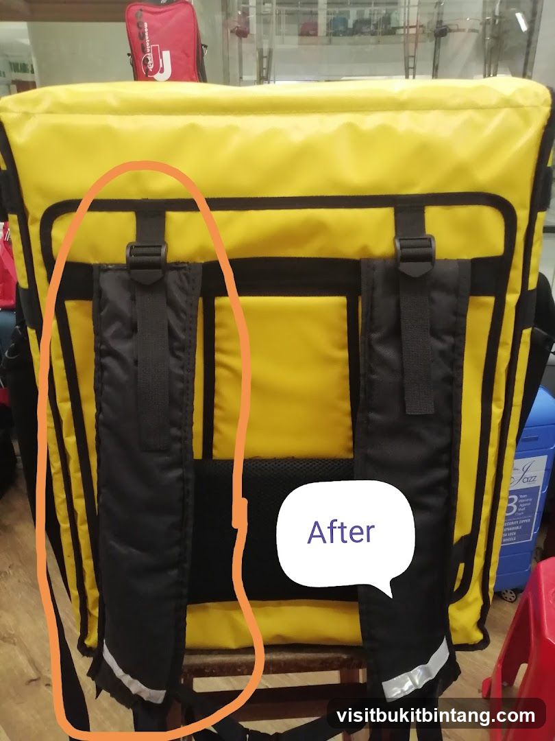 Yellow Delivery Bag