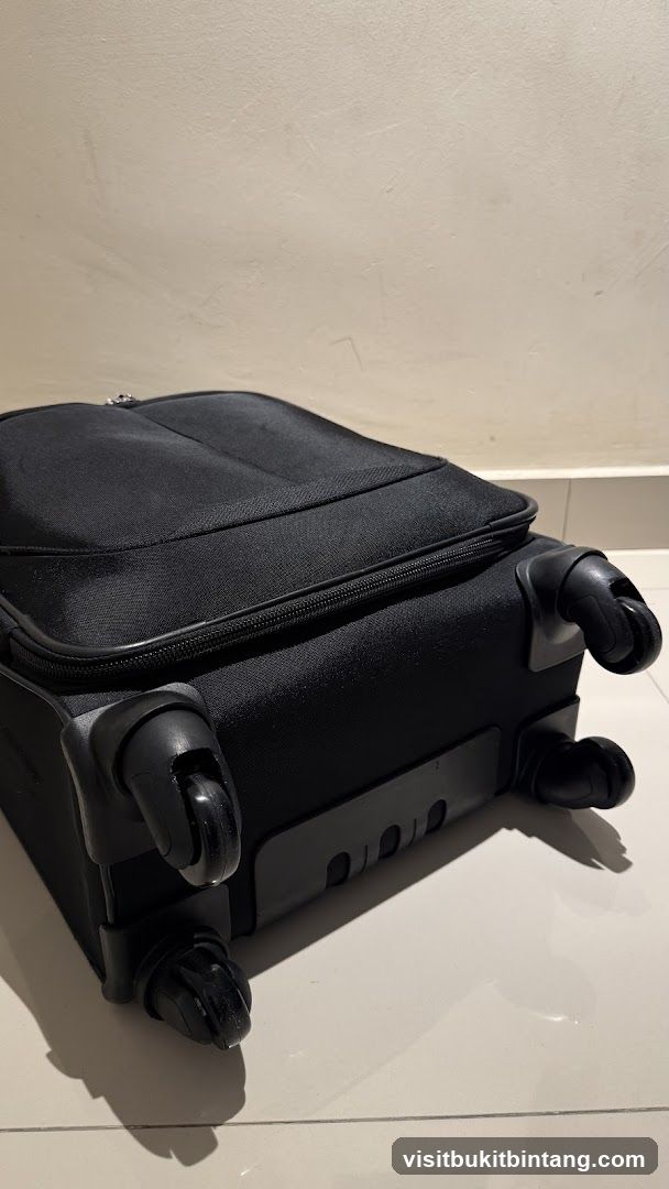 Black Rolling Suitcase