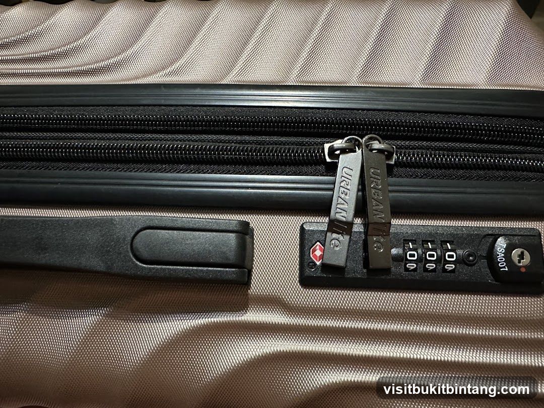 Luggage Zipper and Combination Lock