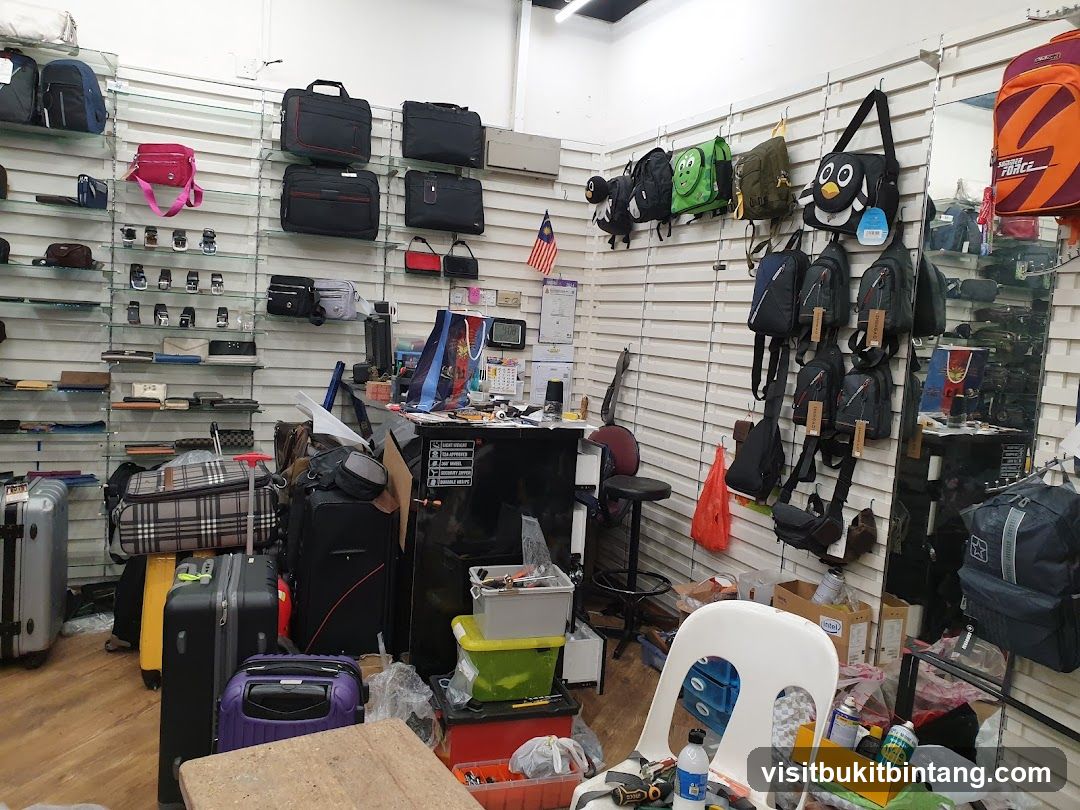 Bag store interior