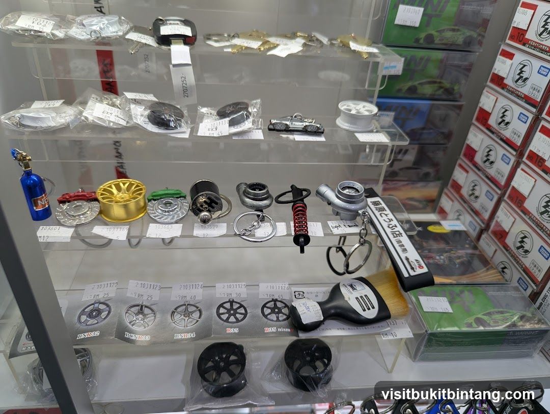 Car Part Keychains and Accessories