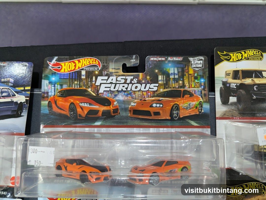 Hot Wheels Fast & Furious Premium Die-Cast Cars