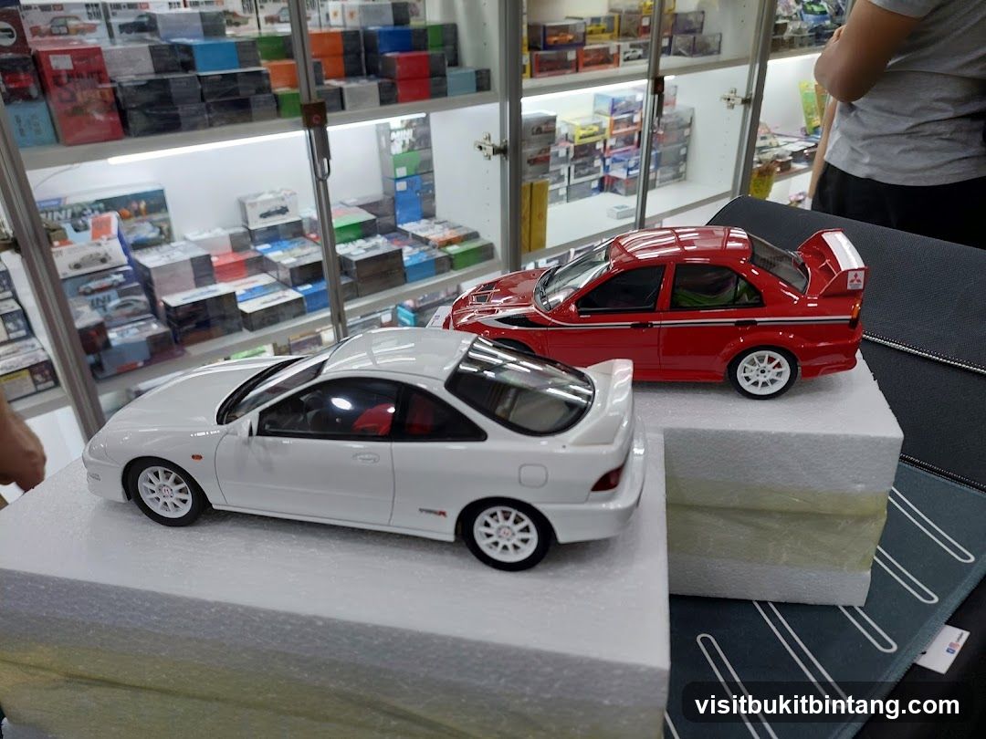 Model Cars on Display