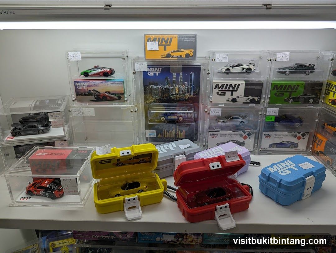 Die-cast car display