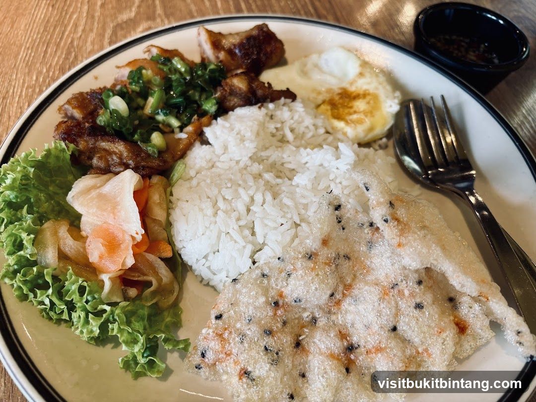 Vietnamese Broken Rice Dish