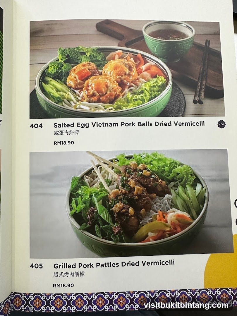 Menu Items