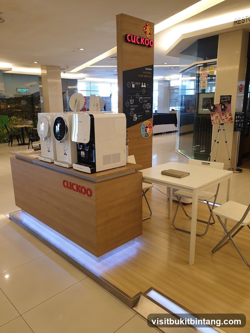 Cuckoo Water Purifier Display