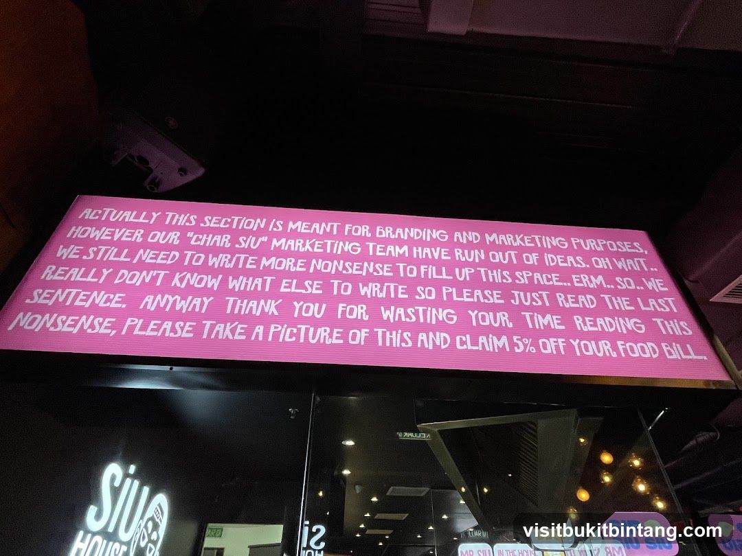 Humorous Marketing Message