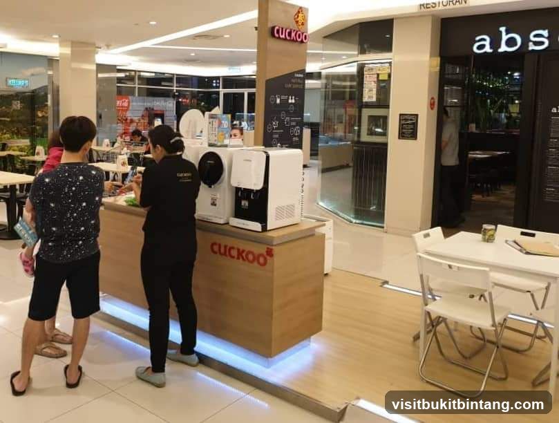 Cuckoo Water Purifier Display