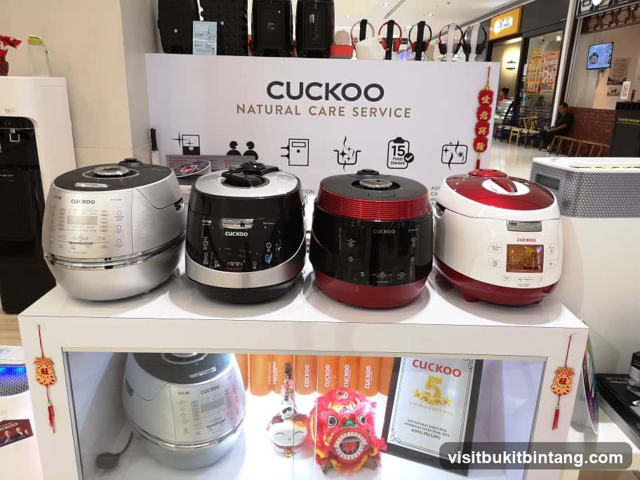 Cuckoo Appliances Display