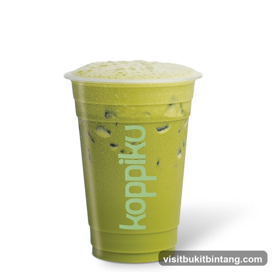 Iced Matcha Drink