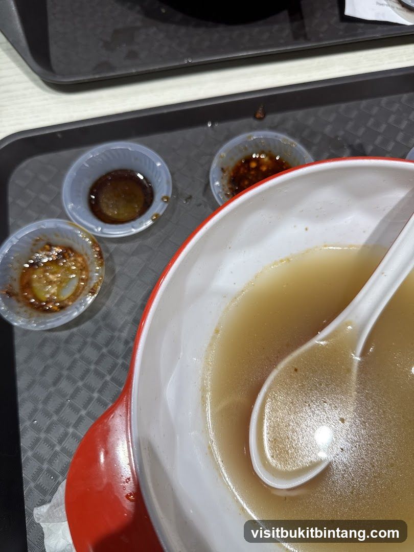 Soup and Condiments