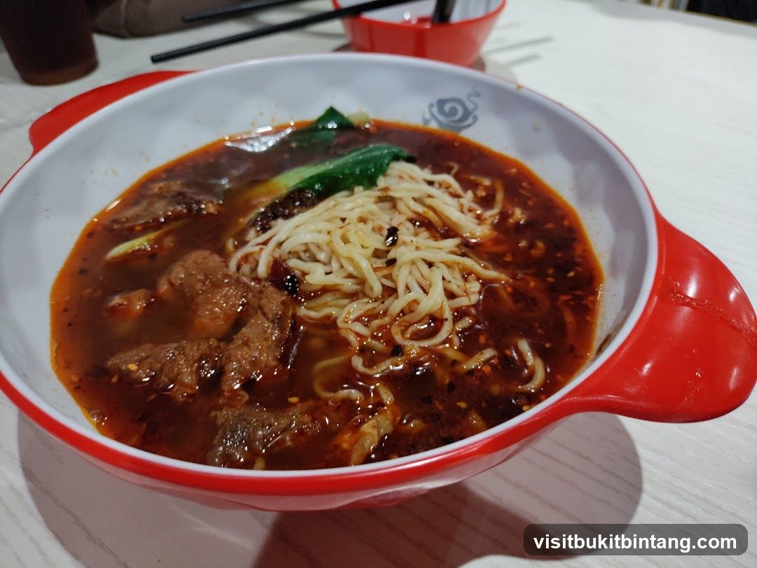 Spicy Beef Noodle Soup