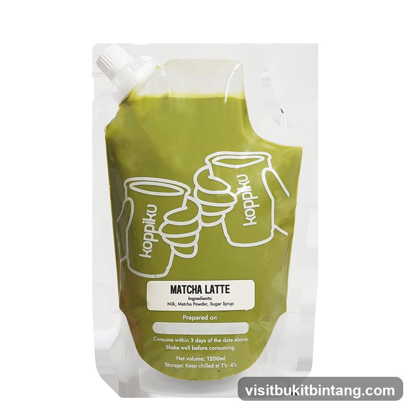 Matcha Latte Pouch