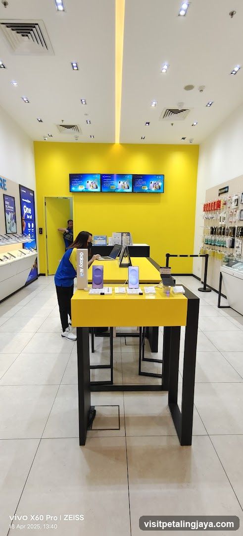 Mobile Phone Store Interior